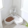 2-in-1 Automatic Pet Water & Food Bowl — Self-Refilling Dog & Cat Feeder