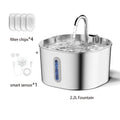 Automatic Pet Water Fountain — 2.2L Stainless Steel Dog & Cat Water Dispenser | CoolPaws