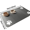 Pet Feeding Mat — Waterproof & Quick-Dry Food Bowl Mat for Dogs & Cats